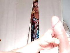 He thought he was alone, his mother-in-law witnessed everything OMG !!! she offers him services...