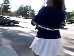 Fat booty teen cheerleader