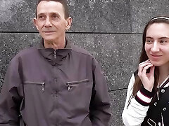 Sweet and young Carolina Lorca celebrates her 19 b-day with a HARDCORE INTERRACIAL!