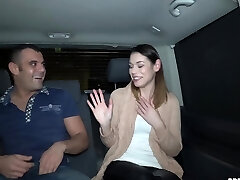 Kinky fucking in the back of the van with all-natural tits Jenica Bell