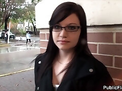 Brandi Belle - Publicflash Random Inhale Job