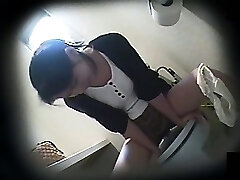 Toilet Masturbation On Covert Camera
