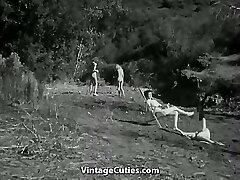 Scorching Girls in the Nudist Resort           