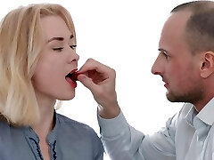 Smooth fucking on the kitchen table with anal liking Throughout Lasciva