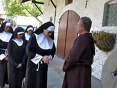 Nun likes fuck outdoor
