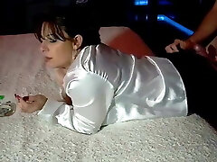 Hot Brunette MILF Smoking Pooper Sex