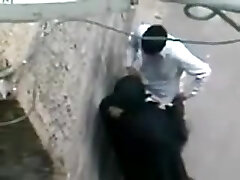 Arab Hijab Housewife Caught Whoring