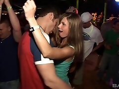 It's a drunken party where all the damsels think of erected cocks