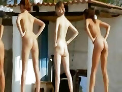 6 naked girls by the pool from usa