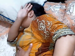 Stepbrother came to his stepsister's room to have fun a sex game .