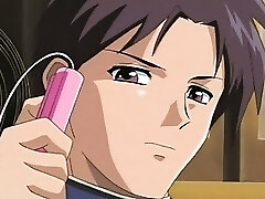 Chained hentai lady gets dripping cunt vibed and fucked upskirt