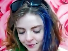 Her name Yummy girl tattooes masturbates on cam