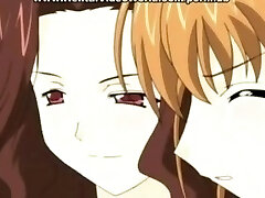 Two girls are bend to his will