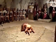 The Amazons (1973) Lady Grappling Match: Sabine Sun vs. Alena Johnston.