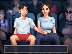 SummerSaga 18.6 PK and Sister Hookup in Cinema