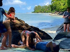 Lost in Paradise - Caught Ravaging on a Lonely Beach
