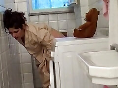Gorgeous housewife masturbates in the shower as she is astonished and invited into crazy sex with a big dick to stick
