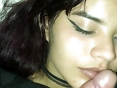 Playing with my sista until she gives me some delicious blowjobs - Porn in Spanish