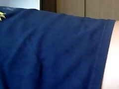 Homemade gloryhole DILF takes deepthroated rod