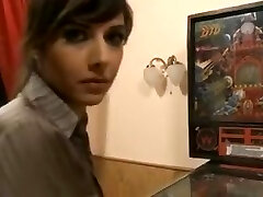 French non-professional smokin' dt-job and facial