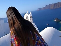 Outdoor Sex On Vacation With Perfect Ass Babe - Multiple Cumshots