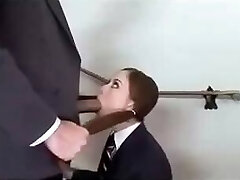 SCARLETT FAY SCHOOLGIRL SUCKS Lecturer AND PUTS HER HAIR