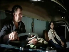 Vintage porn flick with a hot babe bonked in a truck