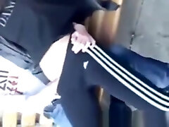 Bulgarian teens joy in public