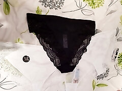 Trying on my new really meaty panty's