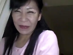 49yr old Grannie Maki Shikano receives Creamed (Uncensored)
