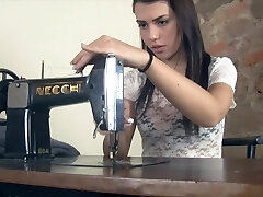 Sweetest teen decides to show her sexy feet to the loyal fans