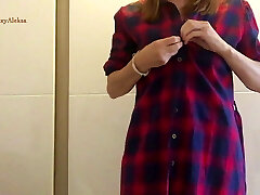 Hidden masturbation in the room. Caught Finger intrusion