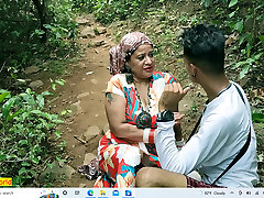 Indian hot Hard-core webseries sex! Desi Tribal girl fucking with rich teenie boy!