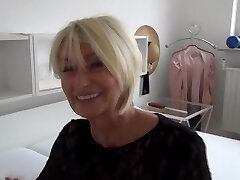 Granny Franziska masturbating