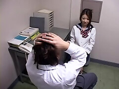 Cute Asian lady hoping to get a job hidden camera Asian sex