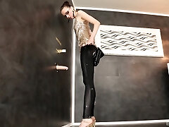 More slime is all that Chelsy Sun wants cramming her butt hole