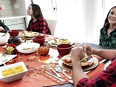 Naomi nail on the table like a turkey