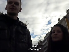 hunt4k. le sexe pour de l'argent rend chasseur heureux et salope teen