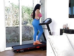 Kitty Marie Gets a Work Out Lesson from Ella Bella