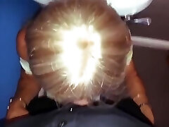 Pauline Fellates Mike In The Club Toilets