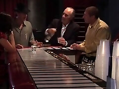 Snazzy brown-haired oriental Christina Aguchi is making him cum