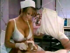 Asian nurse with amazing handjob