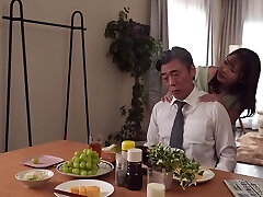 Hmn-514 My Step dad-in-laws Saliva-laden Kisses Were Bet