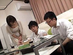 Seducing Stepson's Classmate and Having Arousing Orgy. - Part.8