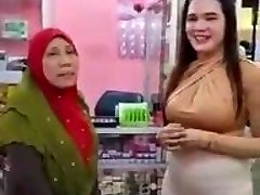 Malaysian Cameltoe Chesty Muslim Slut