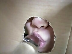 【ASMR】【Close up】Dildo Blowage glory hole