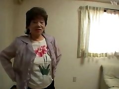 65 Asian Granny Bath