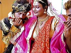 Desi queen BBW Sucharita Full fourway Swayambar hardcore erotic Night Group sex gangbang Utter Movie ( Hindi Audio ) 