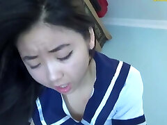 Chinese Schoolgirl Fucked Before School POV