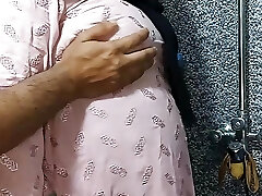 New Desi Quicly Fuck with my Cute Fantastic Secretary in the office bathroom